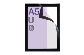 ΠΛΑΙΣΙΟ ΑΝΑΚΟΙΝΩΣΕΩΝ ΜΑΓΝΗΤΙΚΟ ΑΥΤΟΚΟΛΛΗΤΟ (ΠΕΡΙΜΕΤΡΙΚΑ) Α5 ΜΑΥΡΟ